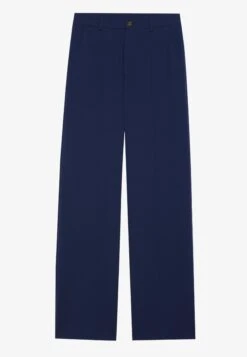 Even&Odd TAILORED WIDE LEG - Trousers - Port Royale -Even&Odd 01162b3ddf394689bfb67145ae40f243