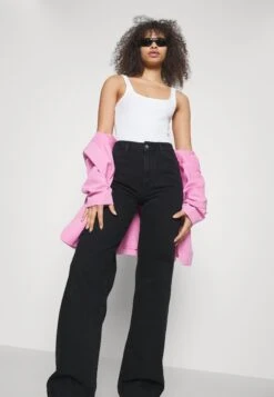 Relaxed Fit Jeans - Black Denim -Even&Odd 031e474a5a704f29b0913a1b7f290a97