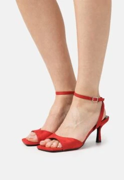 Even&Odd High Heeled Sandals - Red