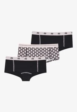 Even&Odd 3 PACK - Pants - Pink/black 13 Even&Odd 3 PACK - Pants - Pink/black -Even&Odd 0885484857d2431bbc88701b07423786