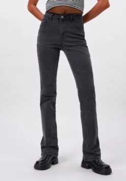 Flared Jeans - Black Denim