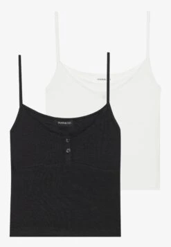 Even&Odd 2 PACK - Top - Black/egret -Even&Odd 09cecc3f25544eb8864aa864a8c6e7a9