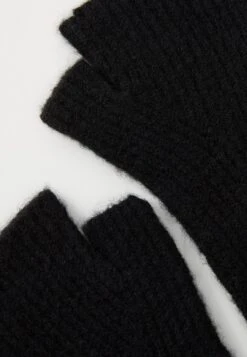 Even&Odd Fingerless Gloves - Black -Even&Odd 10e19135521340259307de4a92754e8a