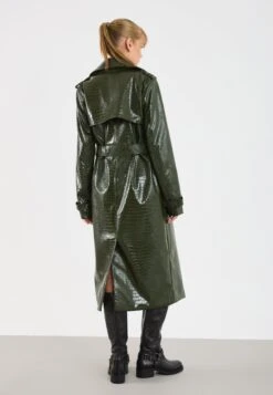 Even&Odd Trenchcoat - Dark Green -Even&Odd 16f5524a6f884a459fec41584127acd4