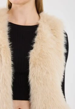 Even&Odd Waistcoat - Off-white -Even&Odd 1b46813b7cb64aa18674c54040cee640