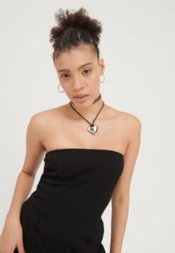 Even&Odd Bandeau Wide Leg Jumpsuit - Jumpsuit - Black -Even&Odd 1b4c0b4d2c1045f6b841511f5c95fc2a