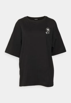 Even&Odd Liz Keep Growing Mascot / 802 - Black - Print T-Shirt - 802 - Black -Even&Odd 1cb462d7cf0a4df9b133af66f898f5e8