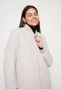 Even&Odd Winter Coat - Beige -Even&Odd 1f486ebd4a9b4ba18a3af7a6bb1881c1