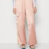 Even&Odd Cargo Trousers - Pink -Even&Odd 1f7af04d6f664909b72f54d5d1940e6a
