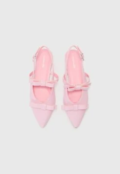 Even&Odd Ankle Strap Ballet Pumps - Pink -Even&Odd 2024e97de2404fe098b9ef218a254828