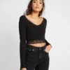 Even&Odd Long Sleeved Top - Black -Even&Odd 20f9341b9f8c4ac3b3c433b687d416cf
