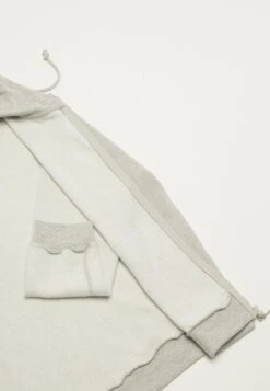 Even&Odd Zip-Up Sweatshirt - Mottled Grey -Even&Odd 25dad0b05fec4d0ea06d3afb336684b8