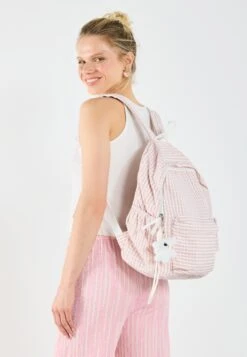 Even&Odd Rucksack - Beige/pink -Even&Odd 25e15e504f6942219049a408a0afd5ab