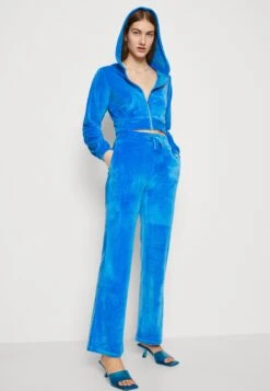 Even&Odd Zip-Up Sweatshirt - Blue -Even&Odd 271d0a1deca24043919638dbd196e706