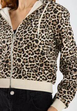 Even&Odd Zip-up Sweatshirt - Beige -Even&Odd 2866ceaec7f34835ab44b14d58dc1091