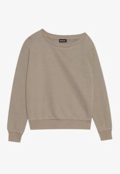 Even&Odd BASIC OFF SHOULDER SWEATSHIRT - Sweatshirt - Dark Grey -Even&Odd 2b78f232b0b146fc8792da3b99b016f8 1