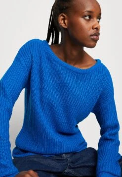 Even&Odd Jumper - Blue -Even&Odd 2d33d85f9ef0414db74fe0ad05cb71b1