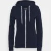 Zip-Up Sweatshirt - Dark Blue -Even&Odd 2d4cd2c5518f42799d4de8744133aaba