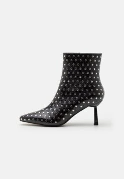 High Heeled Ankle Boots - Dark Red -Even&Odd 322f852d244b48318ce44a9a7e5d3da5