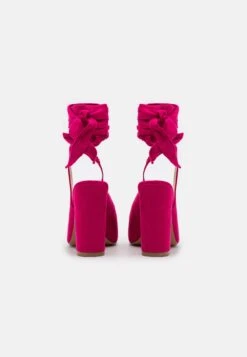 Even&Odd Lace-Up Heels - Pink -Even&Odd 33ebe42fe8a943508bdef1e2020282e6