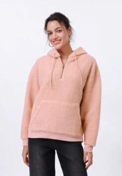 Even&Odd TEDDY ZIP THROUGH - Fleece Jumper - Pink -Even&Odd 34692800f6354d2d8d21a328db749fd3