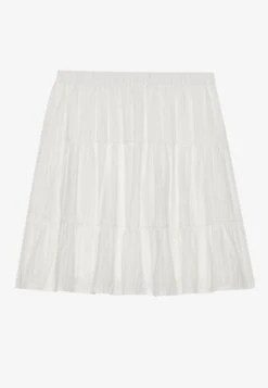 Even&Odd COTTON A LINE SKIRT - A-line Skirt - White -Even&Odd 36958c2dd3a9409d8eed24d9cd5b903f