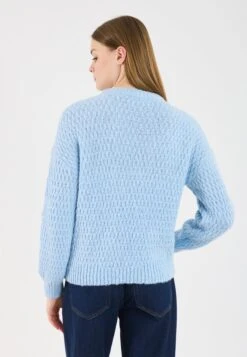 Even&Odd Jumper - Light Blue Melange -Even&Odd 37f9a72b6777447698675140c9624d9e