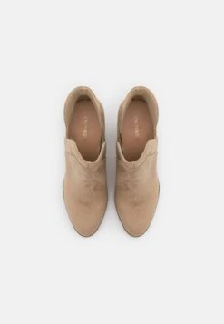 High Heeled Ankle Boots - Beige -Even&Odd 3a03d46480454a849f758ab038086e0e