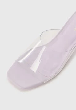 Even&Odd Heeled Mules - Lilac/transparent -Even&Odd 3b8eda4775cf458c93f45cf20664abea