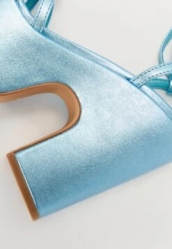 Ankle Cuff Sandals - Light Blue -Even&Odd 3c7fe38df63047728d79f7dc6c4f07a3