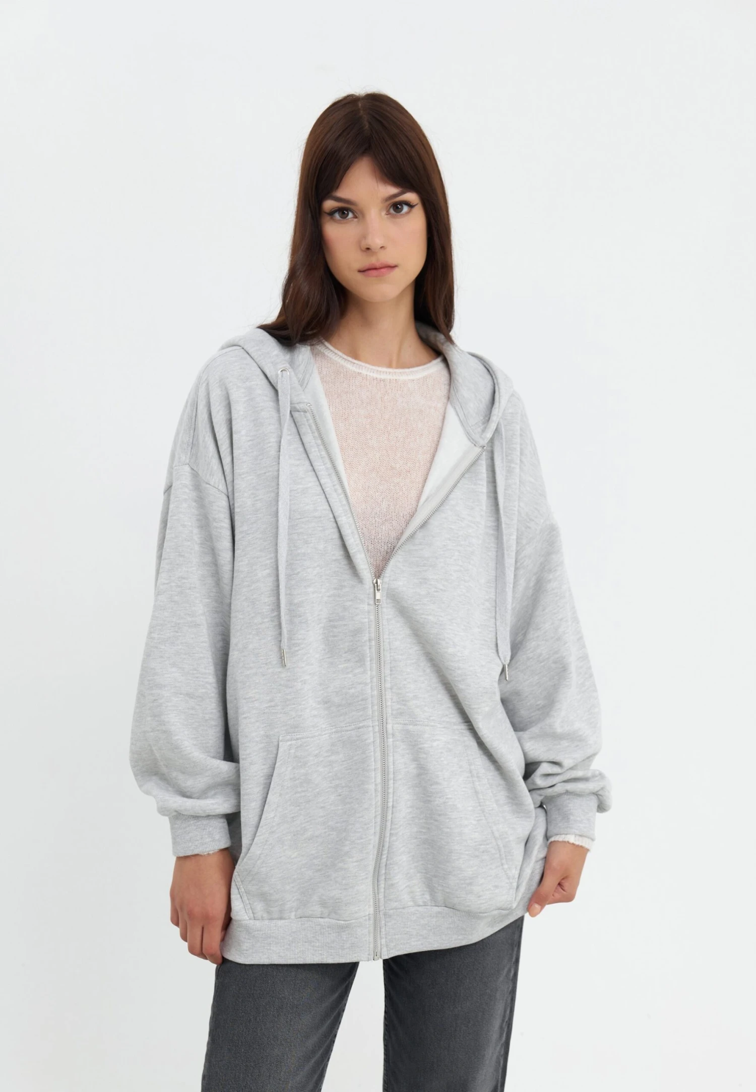 Even&Odd Hoodie - Light Grey 3 Even&Odd Hoodie - Light Grey