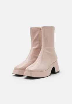 Even&Odd Platform Ankle Boots - Beige -Even&Odd 3e293a1fc8d444d989b459222d629ea4