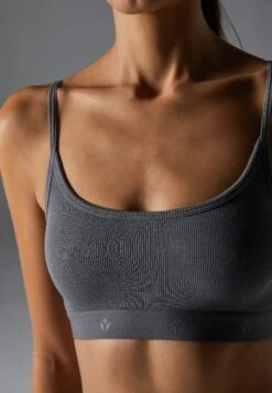 Bustier - Dark Grey -Even&Odd 3ece5c0ba84242208a1b3b8f0f134511