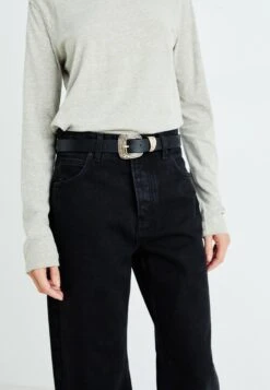 Even&Odd LEATHER - Belt - Black