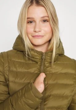 Even&Odd Down Jacket - Khaki -Even&Odd 4541bc1c9337433ca460f8b353fd0f43