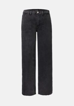 Wide Leg - Charcoal -Even&Odd 47891cd891d54f339fcd5de4fe88a5b8