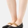 Even&Odd Ankle Strap Ballet Pumps - Black -Even&Odd 47d20e78bc7c4b94a05dbf2dc42abcd6