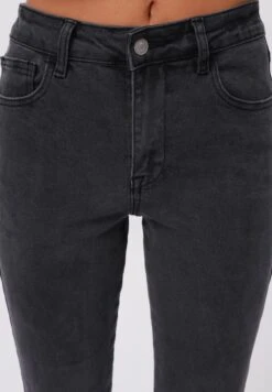 Flared Jeans - Black Denim -Even&Odd 48955ad33c70415fb07dd5fedf81a273