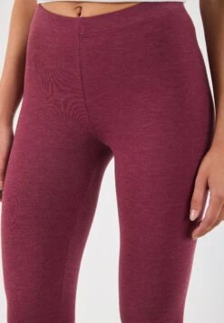 Even&Odd 3 PACK - Leggings - Trousers - Bordeaux/dark Grey/black -Even&Odd 48cde87ce9094972961fdd1f1b7b755d