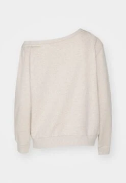 Even&Odd BASIC OFF SHOULDER SWEATSHIRT - Sweatshirt - Mottled Beige -Even&Odd 4caf53092aea4b50a846481626b5d032