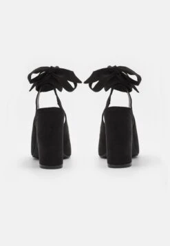 Even&Odd Lace-Up Heels - Black -Even&Odd 53b6225a4744490986bcfc21e327eac5