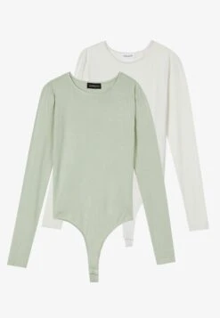 Even&Odd 2 PACK - Long Sleeved Top - Light Pink/black -Even&Odd 53f090089a974825aad9fb113831bbbd