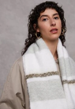 Even&Odd Scarf - Green/White -Even&Odd 54b1729ff4bc475fb28c426347b14781