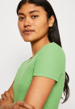 Even&Odd 2 Pack - Basic T-Shirt - Black/Green -Even&Odd 56436ba317b643d7bfb3b5458f93c607