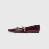 Ballet Pumps - Dark Cherry -Even&Odd 56a9db056d9e468aa26df75af274c1a8