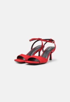 Even&Odd High Heeled Sandals - Red -Even&Odd 59735ea78a054a519768efffd660f938