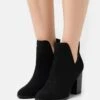 High Heeled Ankle Boots - Black -Even&Odd 59ffeb06746a4585905be48500c2bd12