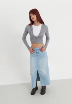 Even&Odd Cardigan - Mottled Grey 11 Even&Odd Cardigan - Mottled Grey -Even&Odd 5b5658637cee4d36b33f9d8670628ff4