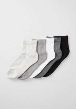 Even&Odd 5 PACK - Socks - Black, White, Grey Marl
