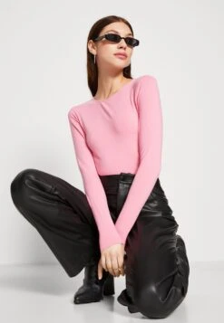 Even&Odd 2 PACK - Long Sleeved Top - Light Pink/black -Even&Odd 5d33411d941b421981375c6237c55759